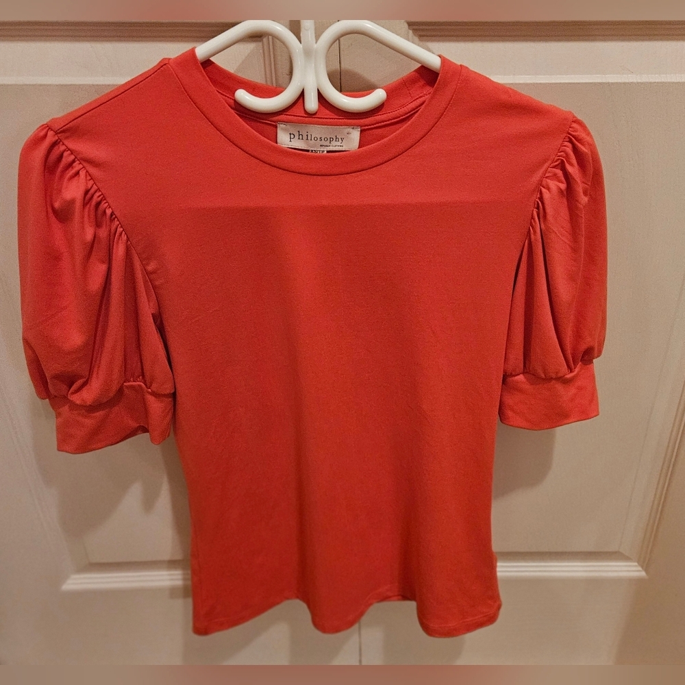 Philosophy T-shirt, Hot Pink, NWT
